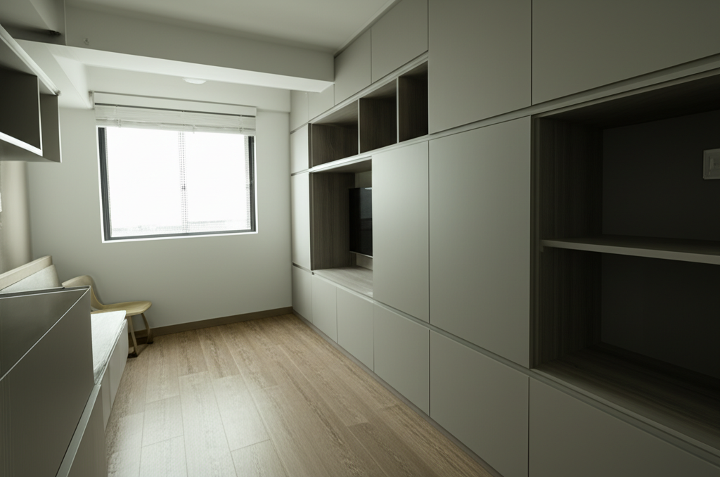 系統櫃在現代小型公寓的靈活應用與空間最大化